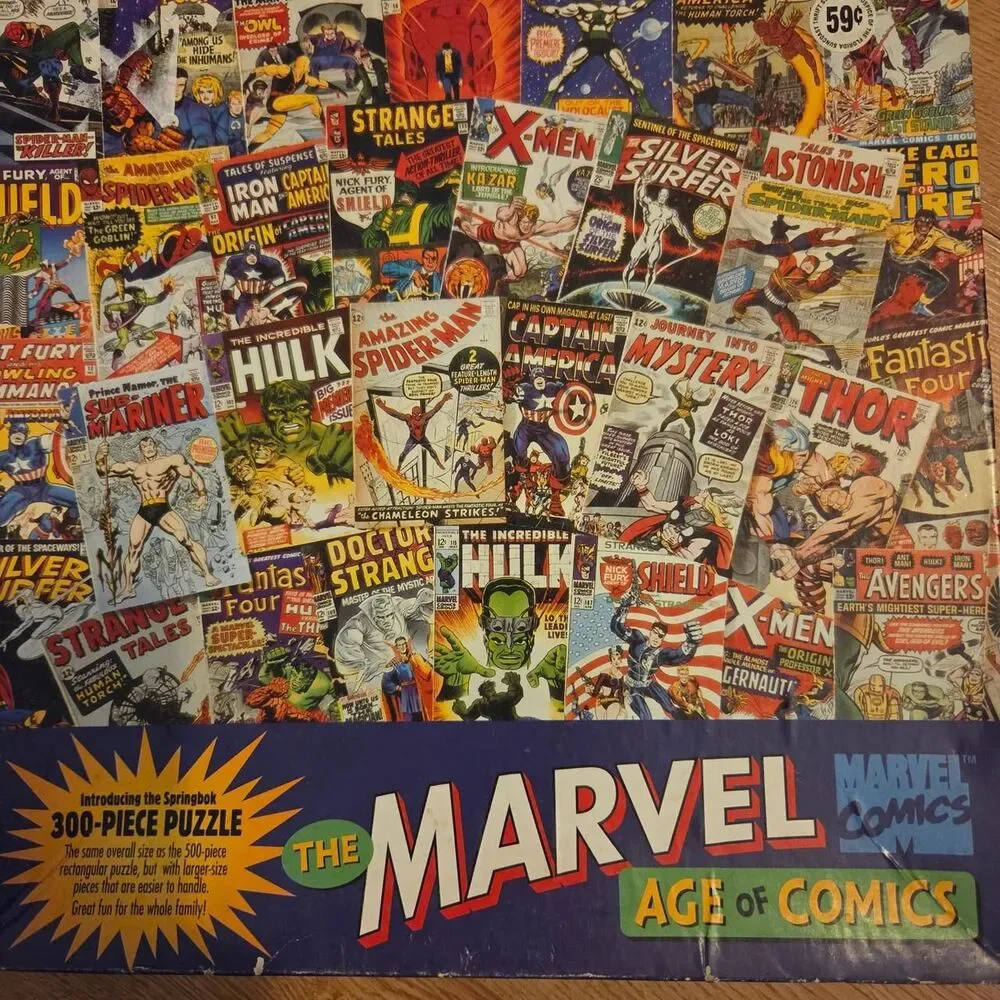 Marvel multi Puzzles-games